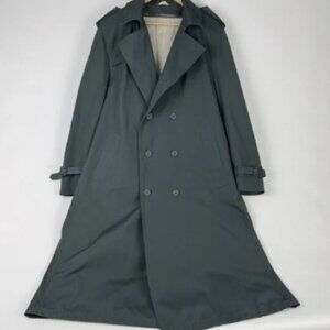 Vintage Oleg Cassini Weather Ready Trench Coat – Size 42 Long